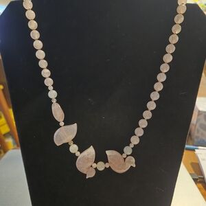 Elegant Rose Quartz Necklace